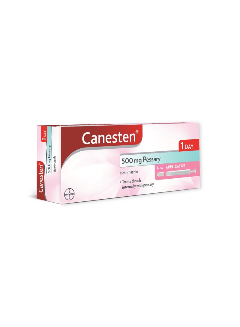 BAYER Canesten 1 Day 500 Mg Pessary - Image 3
